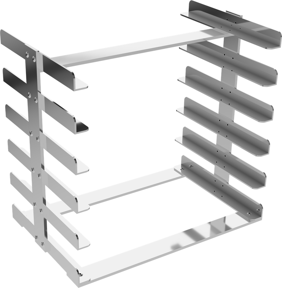 Instrumenten-Tablett aus Aluminium - STANDARD - 300x190x270 mm AL2739-1 – ASA Dental S.p.A. Uninominale, Trays, Sterilcontainer und Zubehör