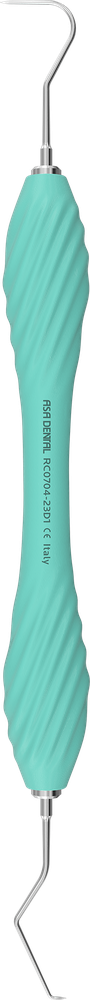 Sonde # 23/17 doppelendig - Türkis RC0704-23D1 – ASA Dental S.p.A. Uninominale, Sonden