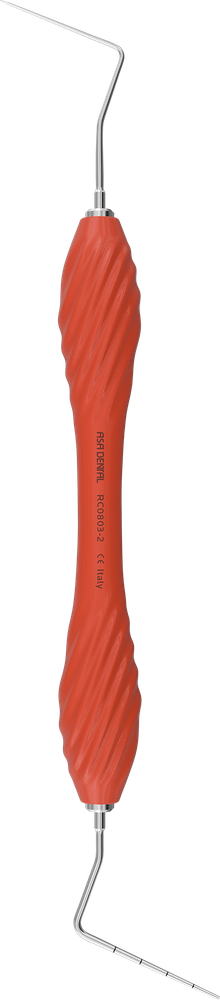 Plugger Spreizer # 2 - Rot - Ø 0.4 - 20 | 15 | 10 | 5 Ø 0.6 RC0803-2 – ASA Dental S.p.A. Uninominale, Plugger - Spreader - Condensor