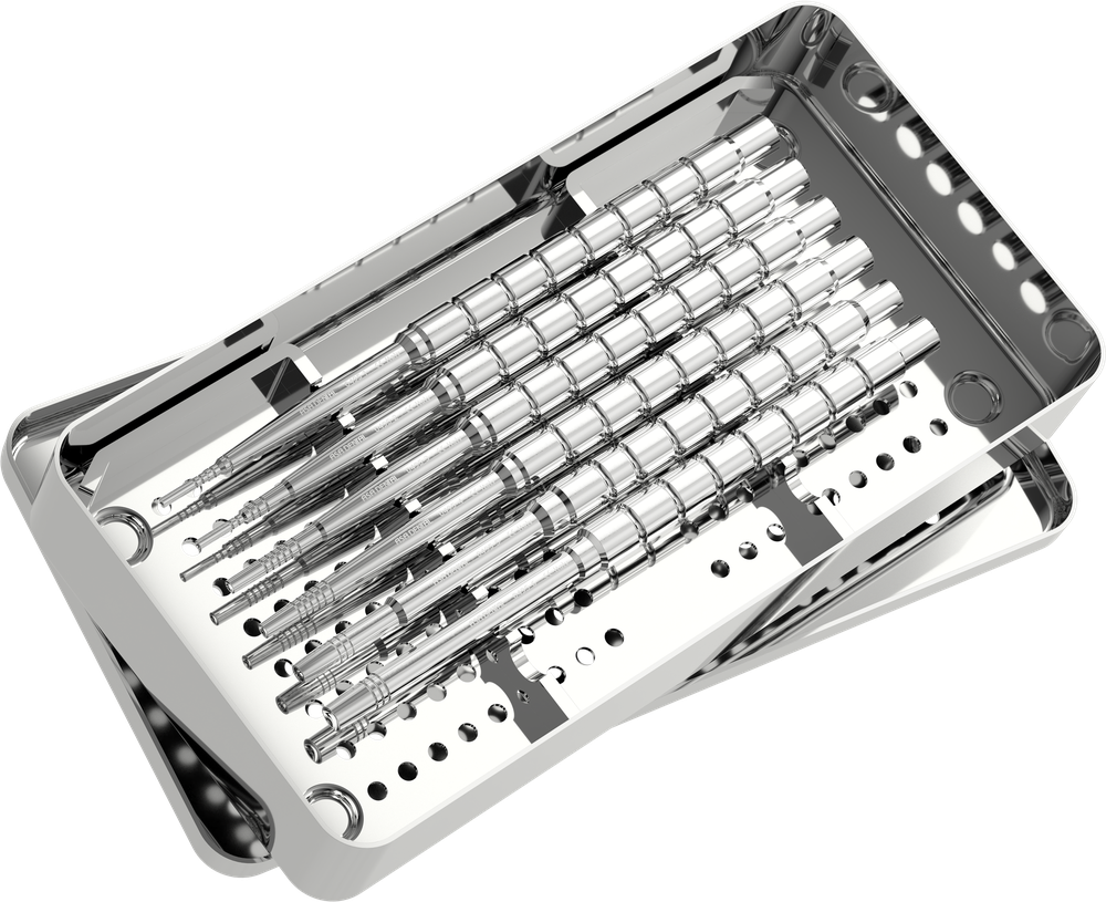 Set mit 6 Osteotomen S0495-6 – ASA Dental S.p.A. Uninominale, Systemunabhängige Instrumente und Zubehör