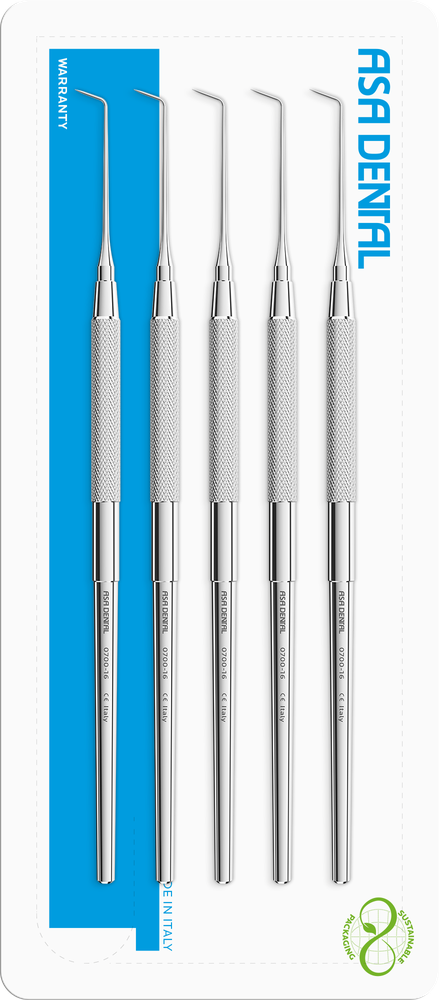 Sonden mit anatomischem Griff Set Nr. 5 # 16 S0700-16