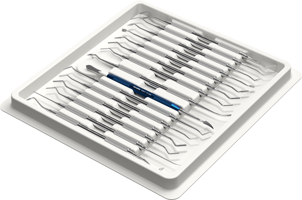 Set mit 15 Komposit-Instrumenten S1222-15 – ASA Dental S.p.A. Uninominale, Composite-Instrumente