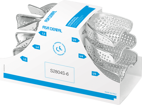 Abformlöffel-Set, 6-teilig - perma-lock - high grip S2804S-6