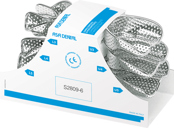 Abformlöffel-Set, 6-teilig S2809-6