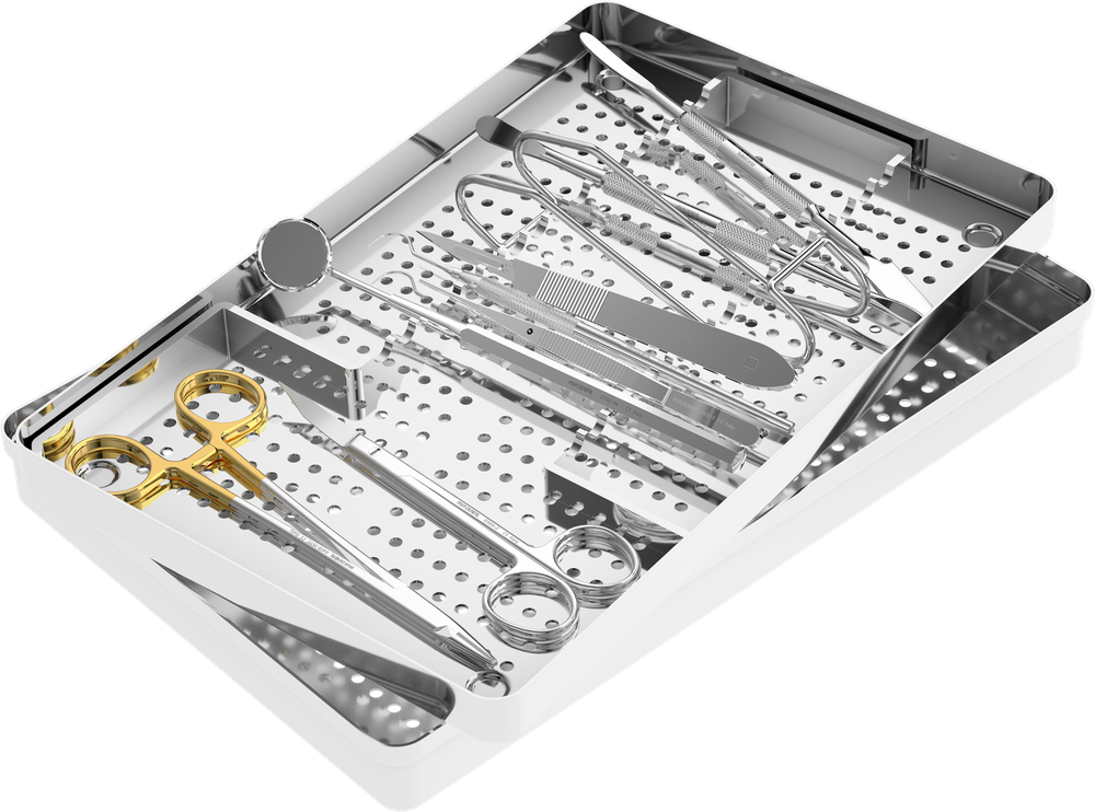 Paradontologie-Set mit 11 Instrumenten S3003-11 – ASA Dental S.p.A. Uninominale, Küretten