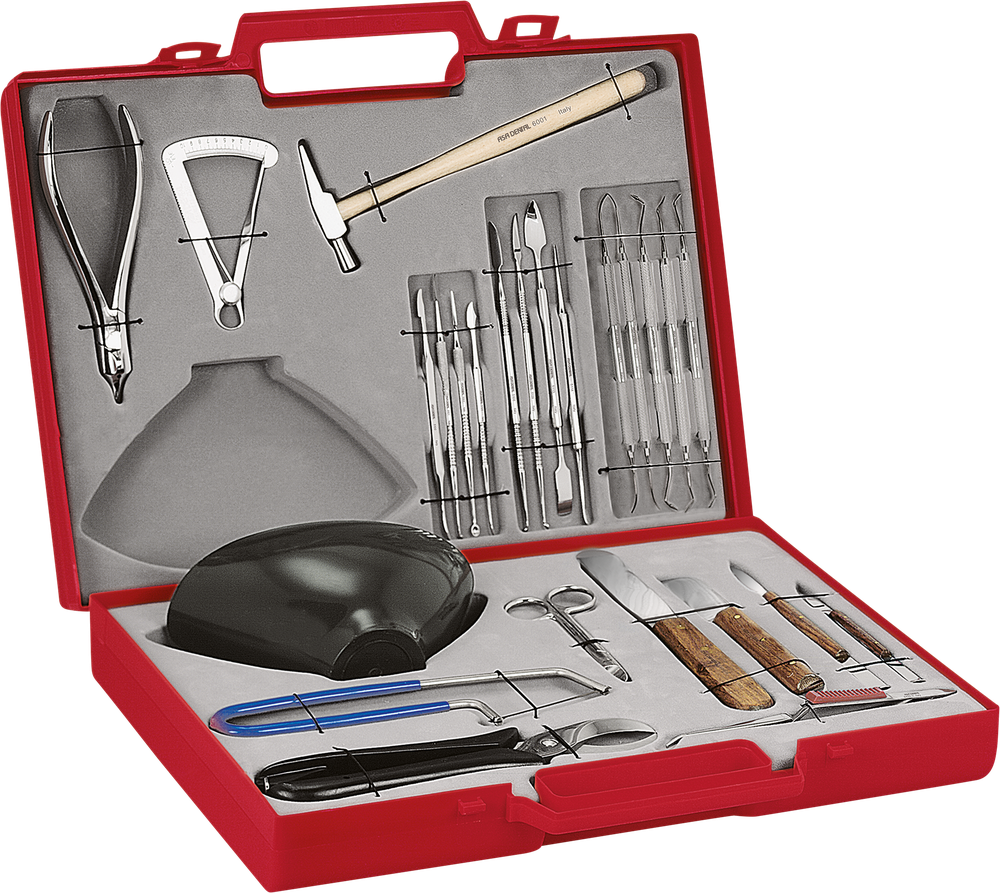 Labor-Set (Kunststoffbox) S6810-1 – ASA Dental S.p.A. Uninominale, Laborbedarf und Verpackung