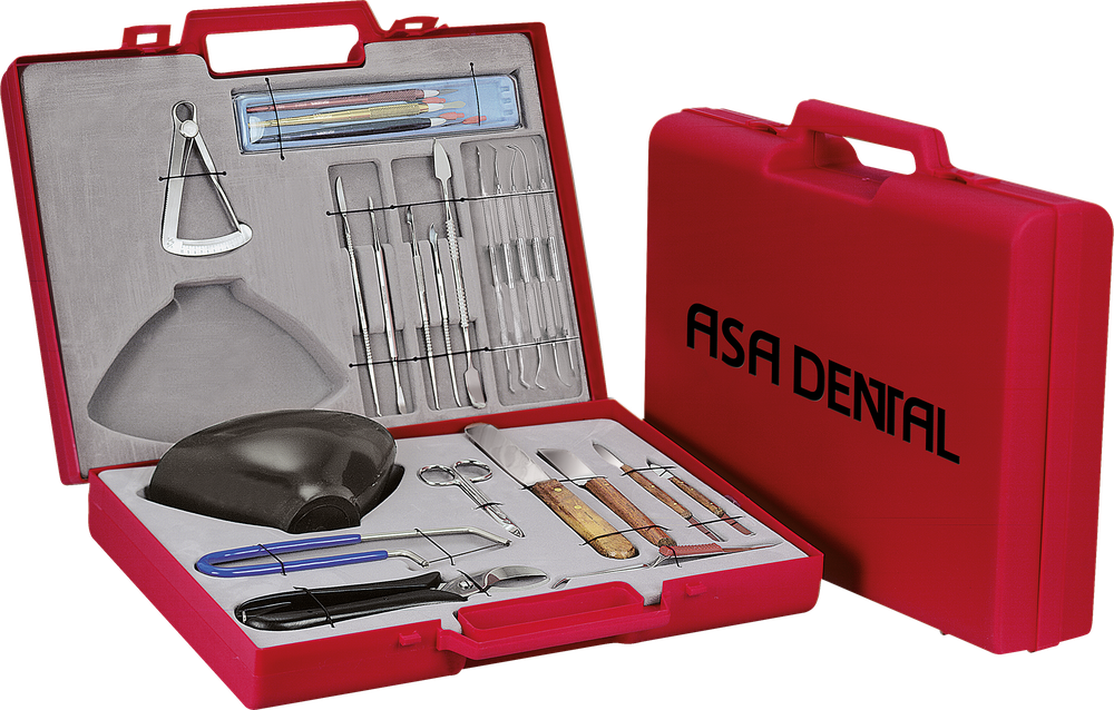 Labor-Set (Kunststoffbox) S6810-2 – ASA Dental S.p.A. Uninominale, Laborbedarf und Verpackung