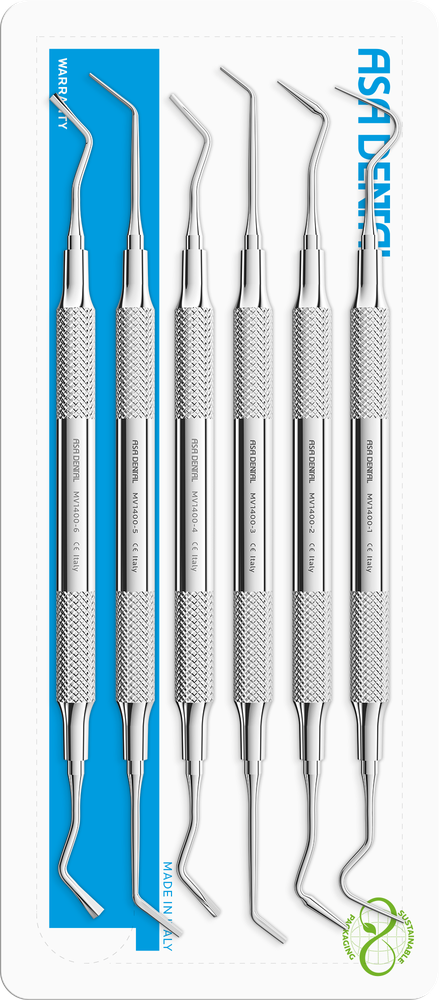 Füllinstrumenten-Set Nr. 6 Markley - Asa Light MV SMV1400 – ASA Dental S.p.A. Uninominale, Sonstige Füllungsinstrumente