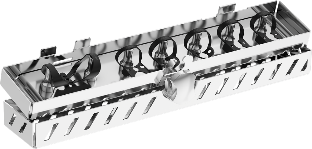 6 Klammern mit Kassette SVS2731-6 – ASA Dental S.p.A. Uninominale, Kofferdamklammern