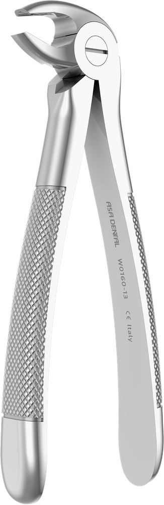 UK-Prämolaren - 13.5 ± 0.2 cm - mit geriffelten Spitzen W0160-13 – ASA Dental S.p.A. Uninominale, Extraktionszangen Oberkiefer