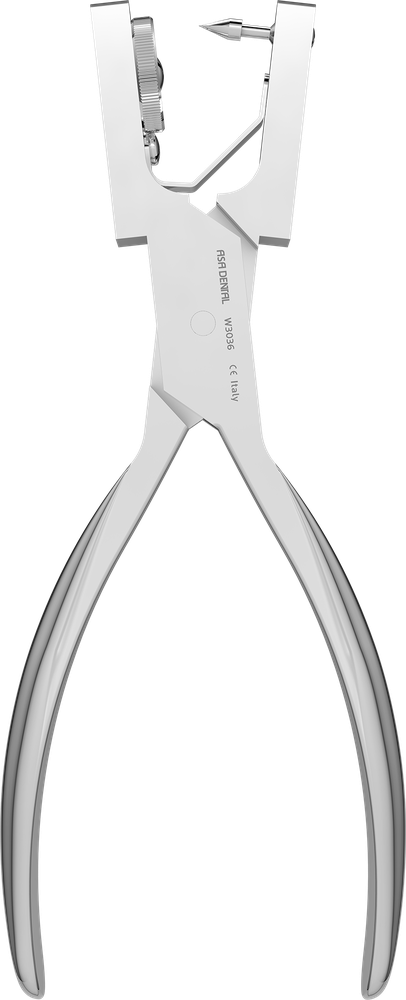 Kofferdam-Lochzange - 17 cm - AsaLady W3036 – ASA Dental S.p.A. Uninominale, Kofferdamzangen / Kofferdamlochzangen