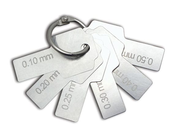CONTACEZ THICKNESS GAUGE SET O-109-1525 – Dynaflex Orthodontics USA, Messinstrumente