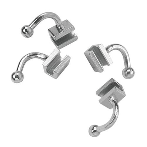 DYNAFLEX CRIMPABLE BALL HOOKS 2018 – Dynaflex Orthodontics USA, Sonstige Schienen