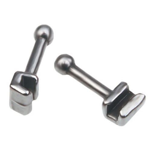DYNAFLEX CRIMPABLE BALL HOOKS 2018 – Dynaflex Orthodontics USA, Sonstige Schienen