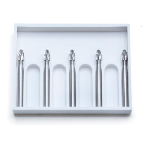 Carbide Bur 7406 12 Fluted 5 PACK BUR M-7406