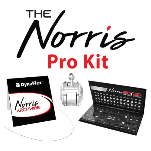 NORRIS SYSTEM 217S-01C6-PRO – Dynaflex Orthodontics USA, Sonstige Brackets