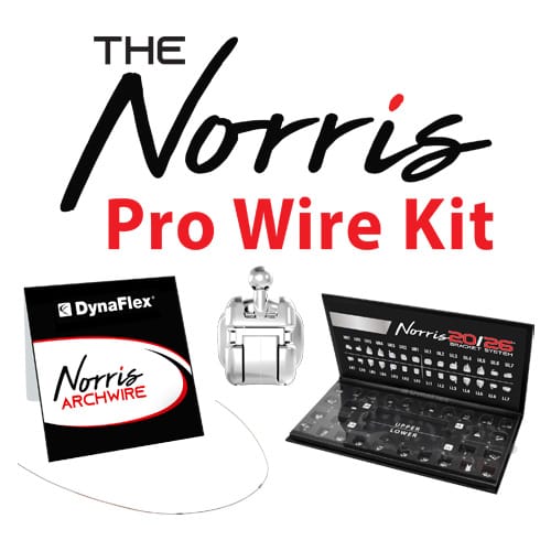 NORRIS SYSTEM 216-01C5-PRO+ – Dynaflex Orthodontics USA, Sonstige Brackets