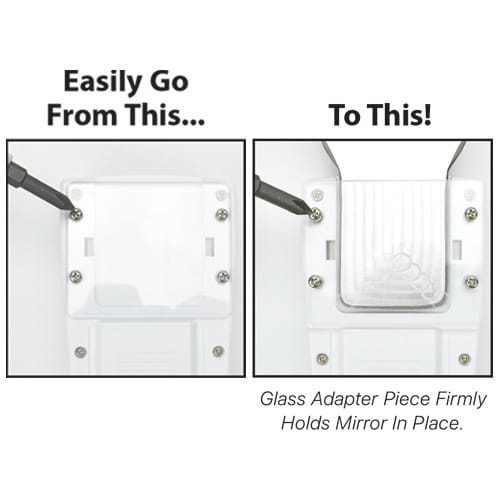 DynaFlex® Individual Glass Fog Free Mirrors & Accessories – Dynaflex Orthodontics USA, Mundspiegel und Zubehör