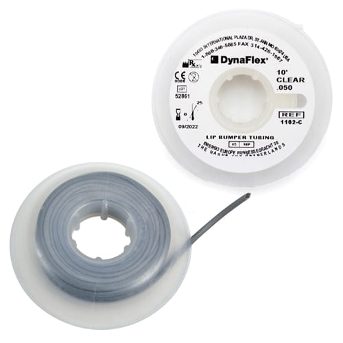 DYNAFLEX LIP BUMPER TUBING 050- GRAY P1102-GY – Dynaflex Orthodontics USA, Lipbumper
