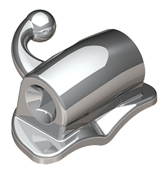 SINGLE NON-CONVERTIBLE BUCCAL TUBE 601-032B – Dynaflex Orthodontics USA, Attachments Bandtechnik