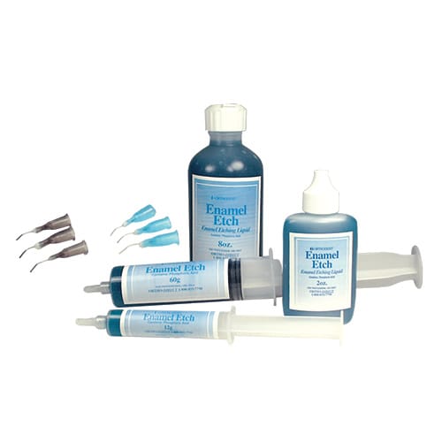 BLUE SILICA-FREE ENAMEL ETCH – Dynaflex Orthodontics USA, Ätzgel und Zubehör