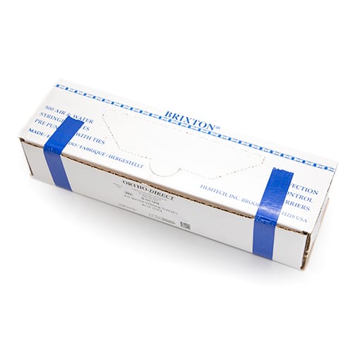 DYNAFLEX DISPOSABLE AIR & WATER SYRINGE BLUE SLEEVES O-121-1018