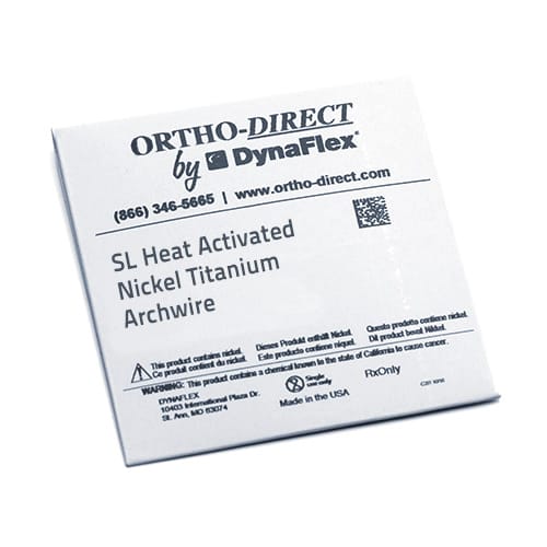 SL SUPER ELASTIC NICKEL TITANIUM WIRE 10 PACK – Dynaflex Orthodontics USA, Rundbögen