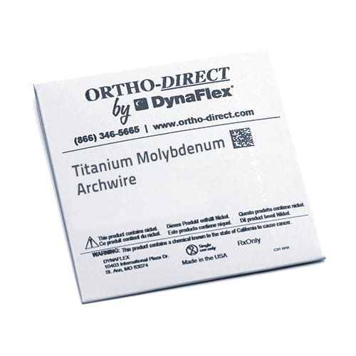 TITANIUM MOLYBDENUM WIRE 10 PACK – Dynaflex Orthodontics USA, Sonstige Drahtelemente