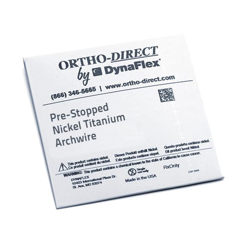 DYNAFLEX PRE-STOPPED NICKEL TITANIUM ARCHWIRE O-950-4042