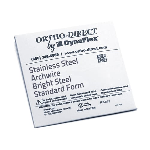 STAINLESS STEEL WIRE - BRIGHT STEEL STANDARD FORM BULK PACK O-951-1023