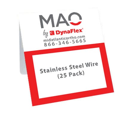 STAINLESS STEEL WIRE 25 PACK M-SSD012L