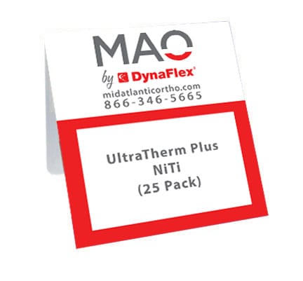 ULTRATHERM PLUS NITI WIRE 25 PACK M-NSFU018U