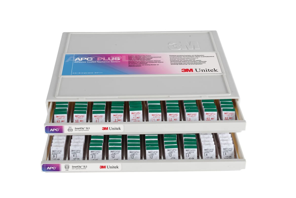 3M™ Inventory Dosiersystem-Schublade, Set mit zwei Schubladen – Solventum, Zubehör für automatische Mischgeräte