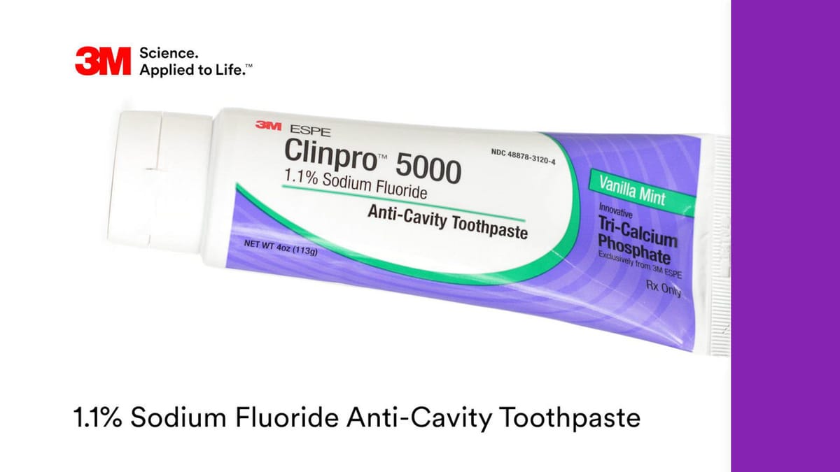 3M™ Clinpro™ 5000 1.1% Sodium Fluoride Anti-Cavity Toothpaste 12115 – Solventum, Zahnpasta