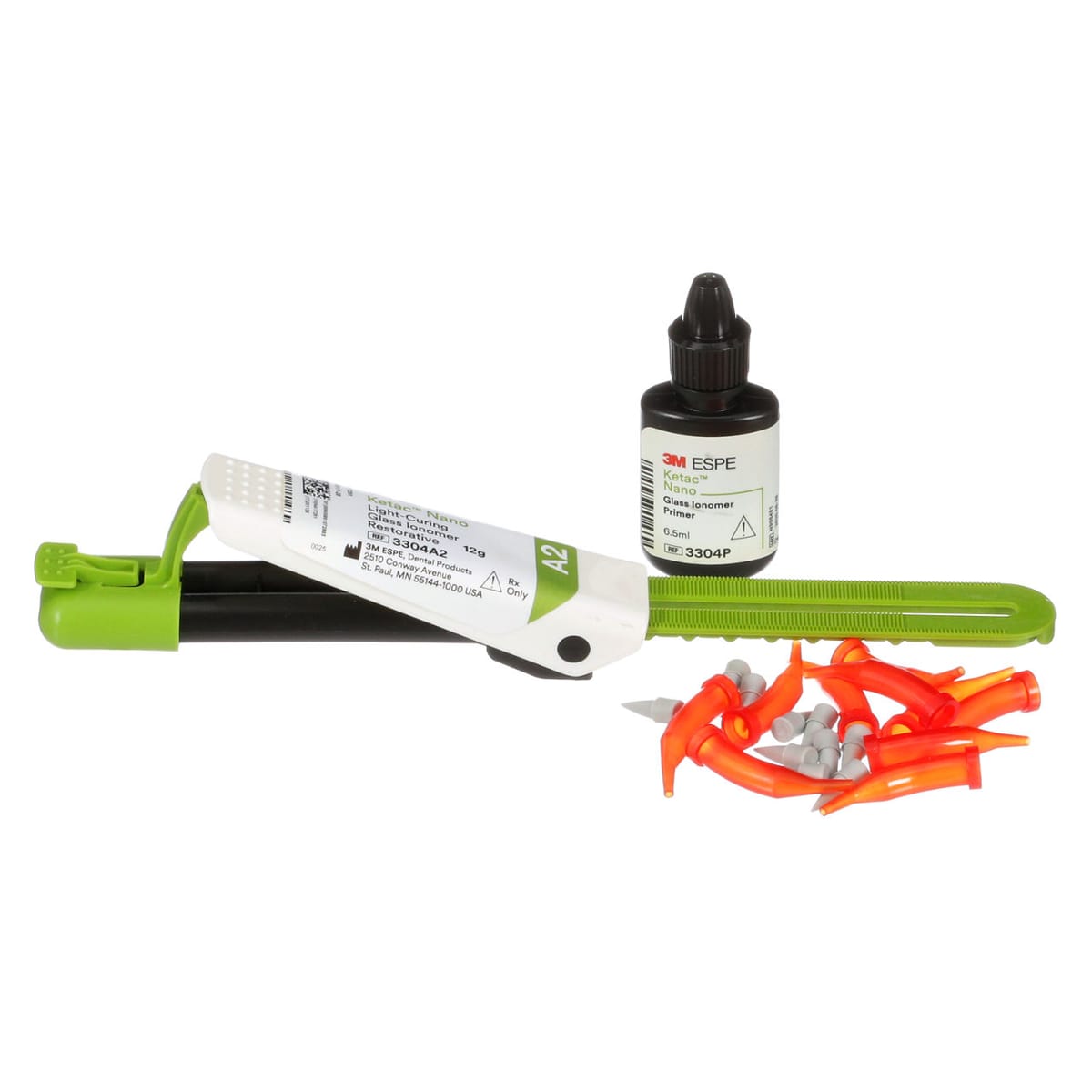 3M™ Ketac™ Nano Light-Curing Glass Ionomer Restorative Kit, 3304 – Solventum, Glasionomerzemente lichthärtend