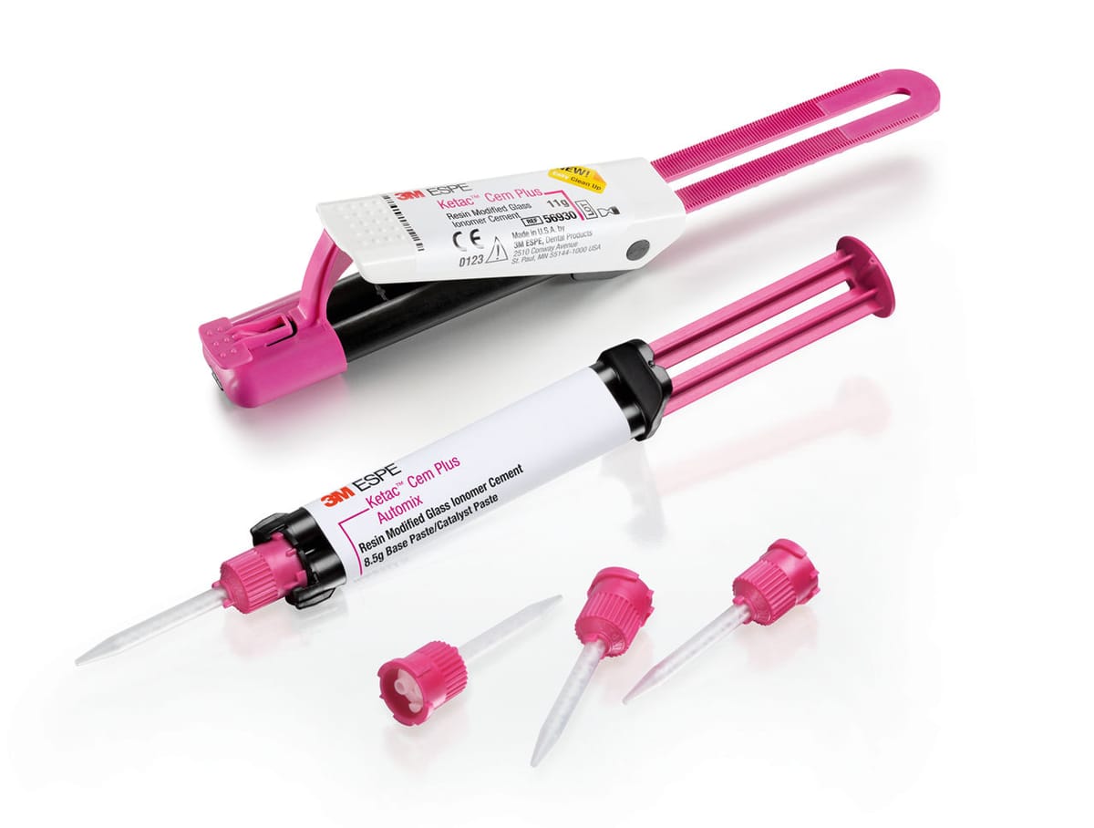 3M™ Ketac™ Cem Plus Kunststoffmodifizierter Glasionomerzement für Dispenser Refill-Packungen – Solventum, Kompositzemente