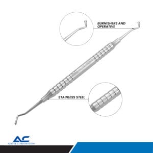Westcott #21B Burnisher/Operative – 2.0/2.5mm | Precision Tool for Fine Detailing – ARCK CARE UK LTD, Füllungsinstrumente