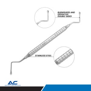 Curette Dental, Lucas Curette 3/3mm, Fig. 86 – Precision Dental Instrument