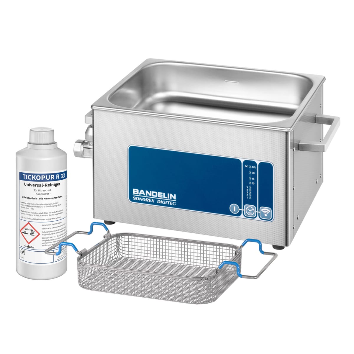SONOREX DIGITEC DT 510 F Set Ultrasonic bath 13242 – Bandelin electronic GmbH & Co. KG, Ultraschallgeräte