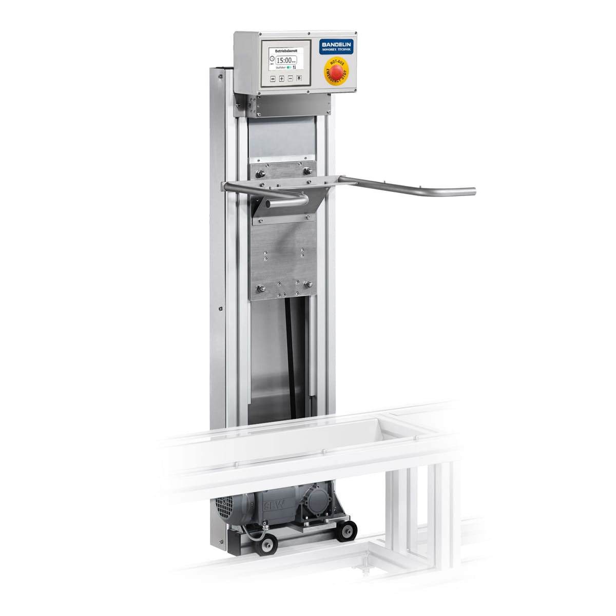 SONOREX TECHNIK MB 40.3 Lifting device with oscillation 8391 – Bandelin electronic GmbH & Co. KG, Ultraschallgeräte