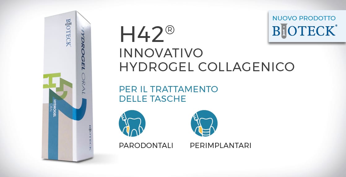 H42®. Innovativo Hydrogel collagenico – Bioteck S.p.A., PA-Verbände
