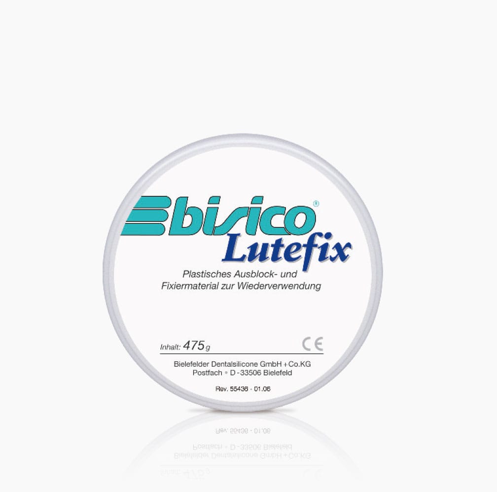 Lutefix – Bisico Bielefelder Dentalsilicone GmbH & Co. KG, Ausblockmaterial