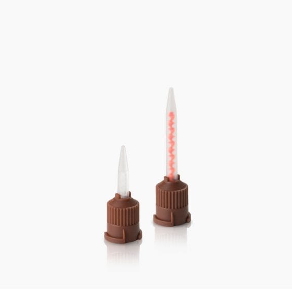 Mixing tips brown, pointed 1:1 – Bisico Bielefelder Dentalsilicone GmbH & Co. KG, Mischkanülen