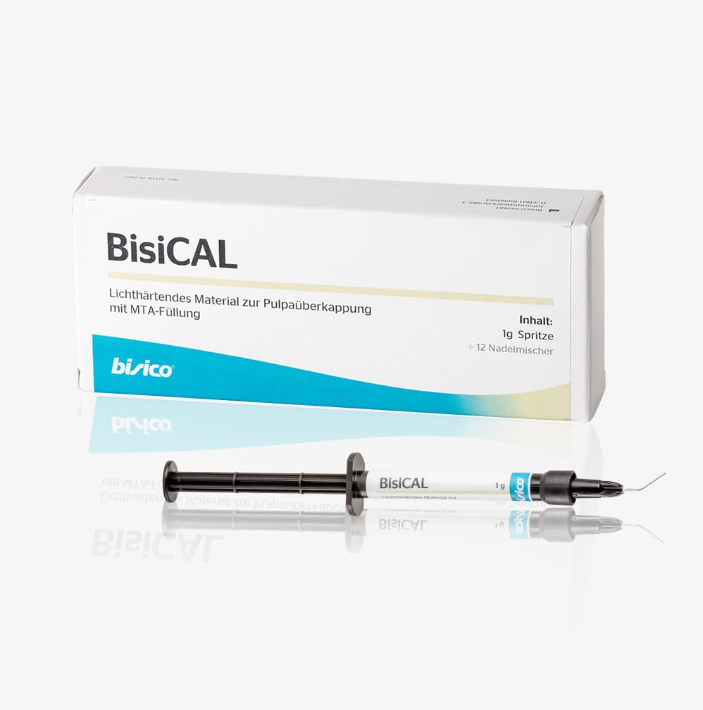 BisiCAL – Bisico Bielefelder Dentalsilicone GmbH & Co. KG, Pulpenüberkappung