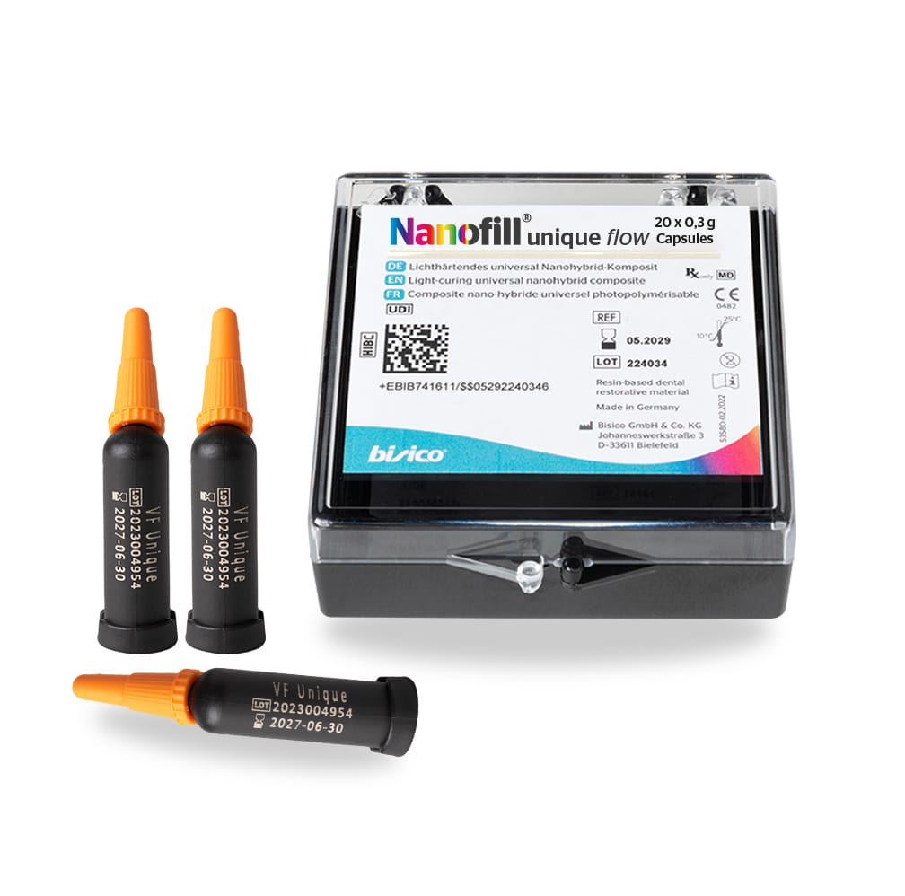 Nanofill unique flow 74063 – Bisico Bielefelder Dentalsilicone GmbH & Co. KG, Flowable Composites
