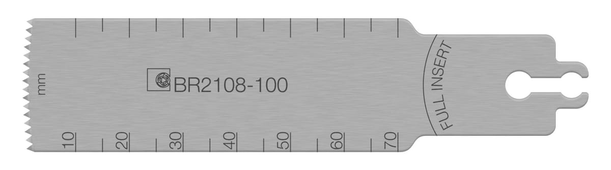 BR2108-100N Large Bone Sagittal Saw Blade – Brasseler, Skalpelle und Zubehör