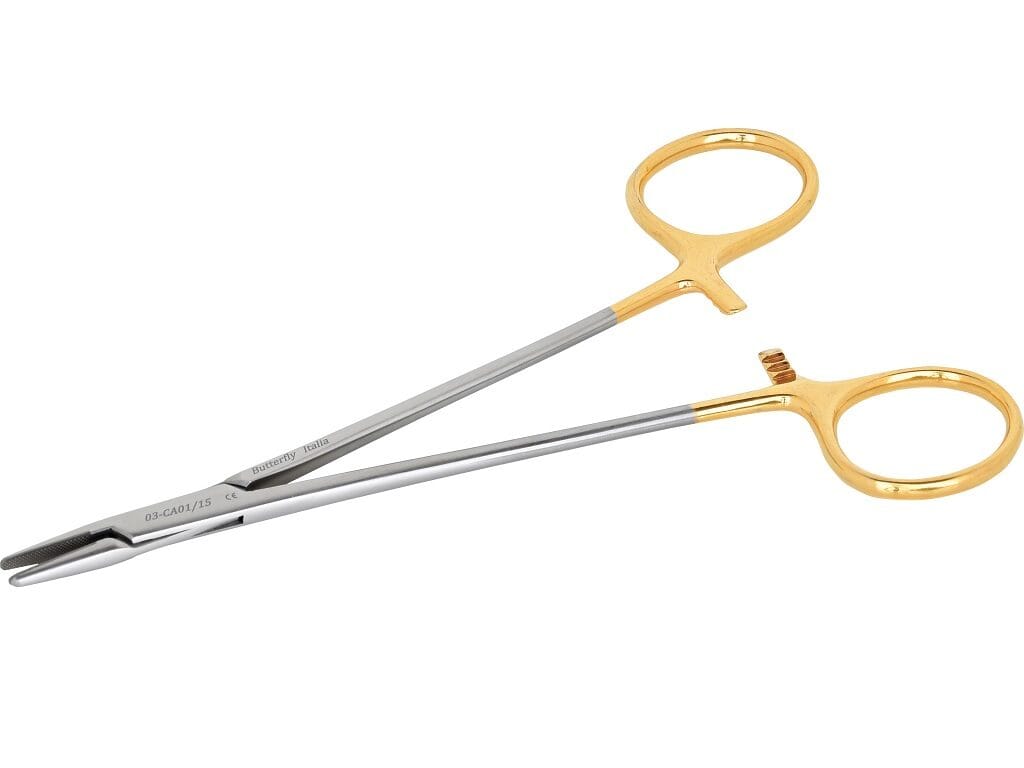 Microvascular: Nadelhalter für Nähte 4/0 bis 8/0 – Butterfly Italia srl, Chirurgische Instrumente