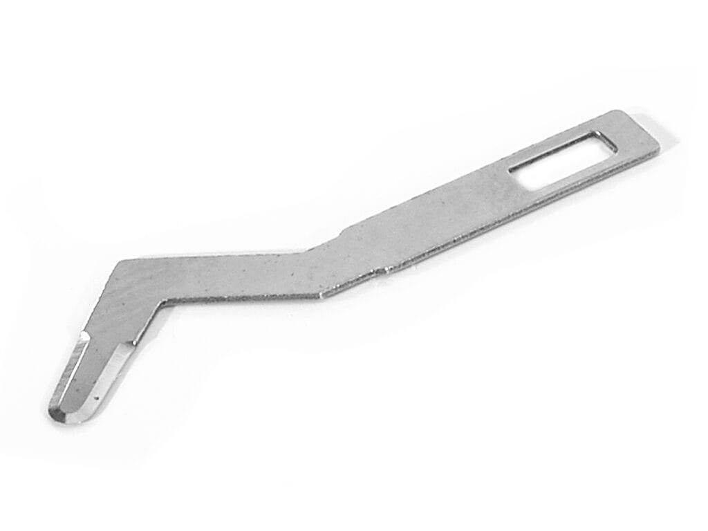 Microlama angolata a 90° per incisioni crestali: 10 pz. – Butterfly Italia srl, Skalpelle und Zubehör
