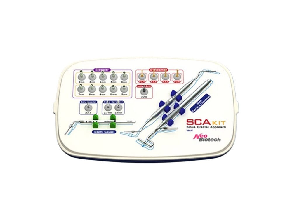 SCA-Kit: Neobiotech Sinusbodenelevation transalveolärer Zugang – Butterfly Italia srl, Instrumente / Zubehör