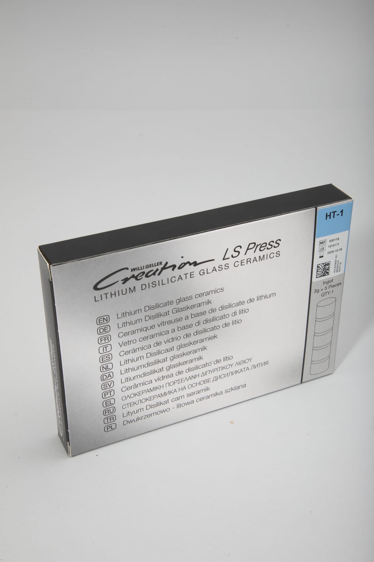 Creation LS/ Press HT-1, 5 x 3 g 830118 – Creation Willi Geller International GmbH, Lithium-Disilikat